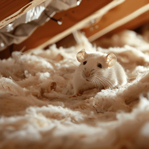 Do mice hate cellulose insulation?